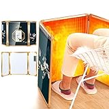 Aokeou パネルヒーター 【2020最新型 高温版】遠赤外線 デスクヒーター 折りたたみ 足元暖房 フットヒーター 電気ヒーター 温度調