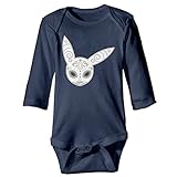 NINKI ベビー服 ウサギ仮面 　パレード 長袖 カバーオール 6ヶ月~24ヶ月 100%コットン 出産祝い Size 24 Months ライトブルー