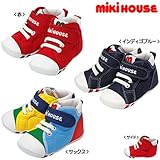 MIKIHOUSE(ミキハウス)ｍロゴ ファーストベビーシューズ １１．５cm,インディゴブルー（33）