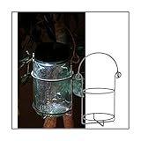 Mason Jar Pint Hanging Caddy Barn Roof Finish [並行輸入品]