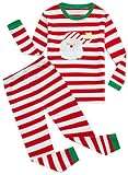 ファミリFeeling Little Boys Girls 'ストライプクリスマスパジャマコットンパジャマセット カラー: レッド