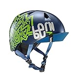 ヘルメット 子供用 bern nino（ニーノ） xs-s MT NAVY ZIG-ZAG