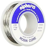 Alpha Metals #am31605 4oz.032elec Lead Solder [並行輸入品]