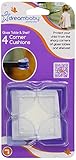 Dreambaby Glass Table and Shelf Corner Cushions (Pack of 4, Transparent)