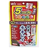 きんぎょのえさ５つの力色あげ中粒７０ｇ