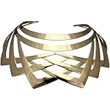 YAZILIND Alloy Choker Simple Statement Short Necklace Choker Collar Bib Fashion Costume Jewelry Gift