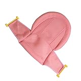 Autbyeベビーバスサポートシート、幼児の入浴ベッドサポートメッシュバスタブ、新生児用2018新スタイル調節可能な快適なノンスリップバスシート0〜3年 (ピンク)