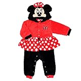ディズニー ミニー カバーオール ベビー 着ぐるみ[351100725] 80cm レッド