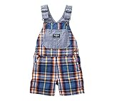 OshKosh B ' goshベビー男の子格子柄オーバーオール