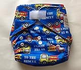 SUNNY BABY テープ式薄型 新柄　車シリーズ①　ワンサイズ布おむつカバー