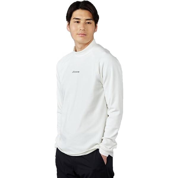Amazon.co.jp: [ミズノ] メンズ ブレスサーモ リップルキルト クルー