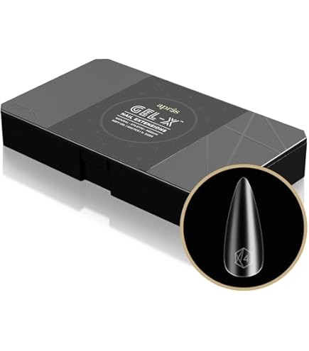 Amazon | Apres ネイルジェルX スカルプテッドラウンドショートチップ