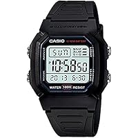 Casio W-800H-1AV Black Dual Time Unisex Digital Sports Watch