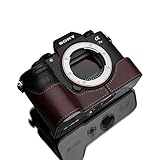 GARIZ SONY α9/α7R III/α7 III 兼用 本革カメラケース XS-CHA7M3BR ブラウン