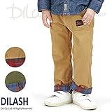 (ディラッシュ) DILASHワークワイドチノパンツ/冬 起毛 パンツ 110 カーキ