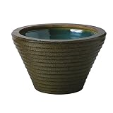 アドミナ 睡蓮鉢 メダカ鉢 金魚鉢 水鉢 16号 50cm【セゾン SA-9】