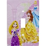 ディズニープリンセス装飾単一Toggle壁プレート