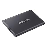 Samsung T7 1TB 最大転送速度1,050MB/秒 PS4/PS5動作確認済み USB3.2 Gen2 外付けSSD (ポータブル) グレー MU-PC1T0T/EC 国内正規保証品（メーカー保証）