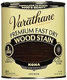 Rust-Oleum 262010 Varathane Fast Dry Wood Stain Quart, Kona [並行輸入品]