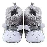 OUYOU ベビーシューズ ファーストシューズ 子供靴 赤ちゃん 女の子 男の子 滑め防ぐ靴 室内履き 出産祝い プレゼントにも 練習用 歩行練習