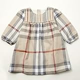 バーバリーベビー BURBERRY BABY ベビーセットアップ ワンピース レギンス ベビーウエア 女の子 B98543【平行輸入品】 (09M, 20D/ベージュ×ホワイト)