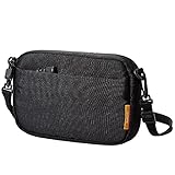 エレコム ガジェットポーチ ポーチ サコッシュ 新しい生活様式バッグ 抗菌 マスク収納 エコバッグ付 カードポケット 横型 ブラック BMA-NN01BK