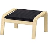 ＩＫＥＡ/イケア POANG/ポエング：フットスツール バーチ材突き板/クニーサ ブラック （292.446.58）
