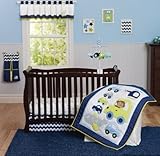 Carter's Monkey Crib Set 3 Piece-green by Carter's