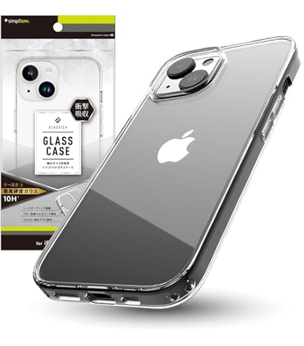 Amazon | Simplism シンプリズム iPhone 14 / iPhone 13 [GLASSICA