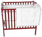 Baby Doll Bedding Unique Mini Crib/ Port-a-Crib Bedding Set, Grey by BabyDoll Bedding