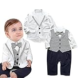春仕様　フォーマルロンパース　男の子　ホワイトタキシード　ベビー フォーマルスーツ セット 男の子 ベビー ロンパース　子供服 ボーイズ 男の子 キッズ フォーマルスーツ セット 入学式 卒業式 入園