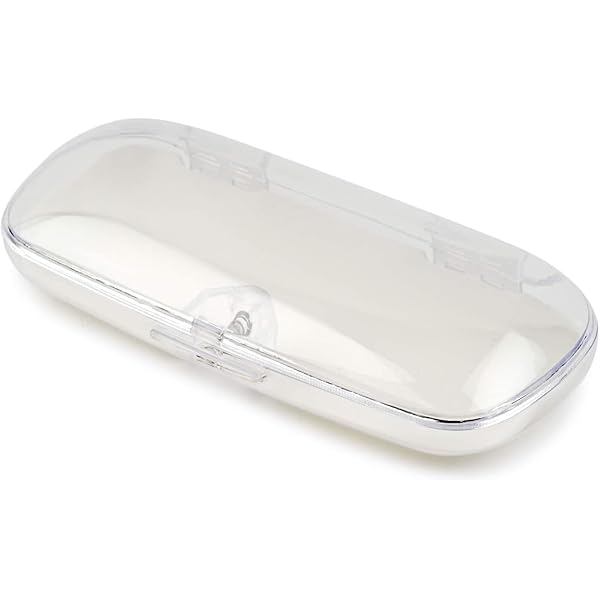 ホワイト プラスチック メガネケース Amazon | YAIKOAI PVCクリア眼鏡ケース プラスチックメガネハード