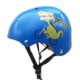 BeBeFun Toddler and Kids Bicyle &Scooter&Skate helmet No 1 Choice (Navy Dinosaur 2-7 Year) [並行輸入品]