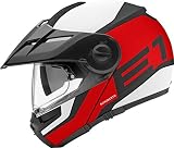シューベルト / SCHUBERTH オン ＆ オフロード ヘルメット E1, カラー：Guardian レッド, サイズ：61