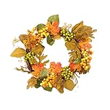 BESTOYARD 花輪　ホームデコレーション　感謝の日　収穫　パーティー用品　部屋　飾り付け　おしゃれ　緑