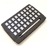 [アイランドパピー] レザークラフト 刻印 ポンチ アルファベット 数字 革 打刻印 打ち具 (4mm)