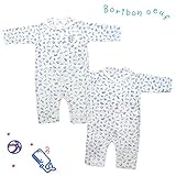 ボリボンウーフ(boribon oeuf) カバーオール/長袖ロンパース カラー：ブルー/80cm