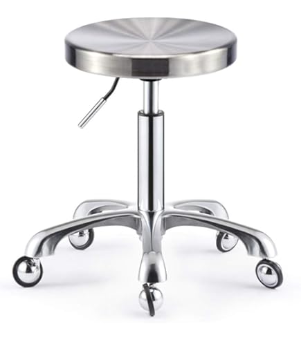 Amazon｜ステンレス ス キャスター付き 椅子 キャスター スツール 診察