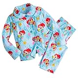 (ディズニー) Disney アリエル 長袖 フランネル パジャマ ギフトセット 起毛 女の子 (US3 サイズ100cm) [並行輸入品]