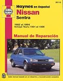 Nissan Sentra 1982 al 1994: Incluye Tsuru 1991 al 1996 (Haynes Manuals)