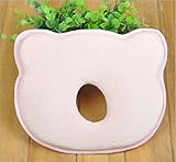 【SORA】ベビー枕 絶壁防止 低反発 (赤)