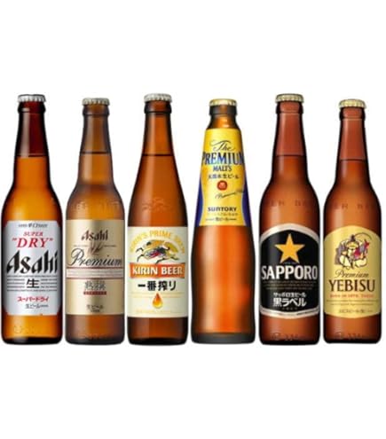 Amazon.co.jp: 国産 ビール中瓶 9種類 飲み比べセット 各500ml×1本