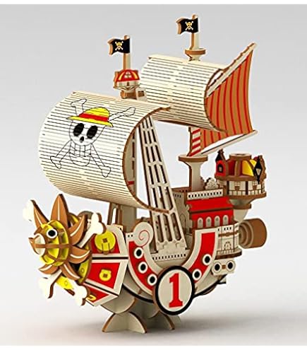 Amazon.co.jp: AZON Wooden Art Ki-gu-mi One Piece Going Merry