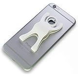 VIVA! HERO（ビバヒーロー） ホワイト 片手で安心操作。落下防止、スタンド機能、三脚機能まで備えたマルチアクセサリー