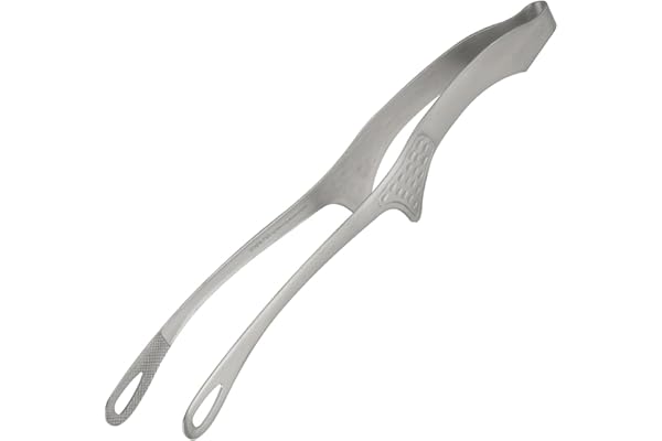 下村企販 先端が浮いて汚れない スマートキッチントング 大 【日本製】 細かい食材も掴みやすい アウトドア 食洗器対応 焼肉 揚げ物 全長26cm 菜箸トング 仙武堂 燕三条 42497