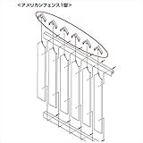LIXIL TOEX　アメリカンフェンス1型　堅小桟キャップ　【リクシル】　【アルミフェンス　柵】