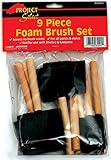 Linzer A-8509 Foam Brushes, For All Paints & Stains, (9-Pack) [並行輸入品]