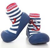 Attipas（アティパス） ベビーシューズ　マリン【並行輸入品】 (Mサイズ（10.7～11.7cm）, レッド)