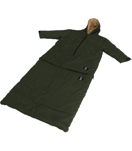 Amazon.co.jp: [アクア] 着る寝袋 キャンパーの声から作った 寝袋