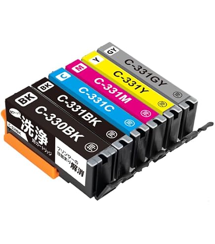 Amazon.co.jp: 洗浄 インクカートリッジ BCI-351+350/6MP 【 6色セット